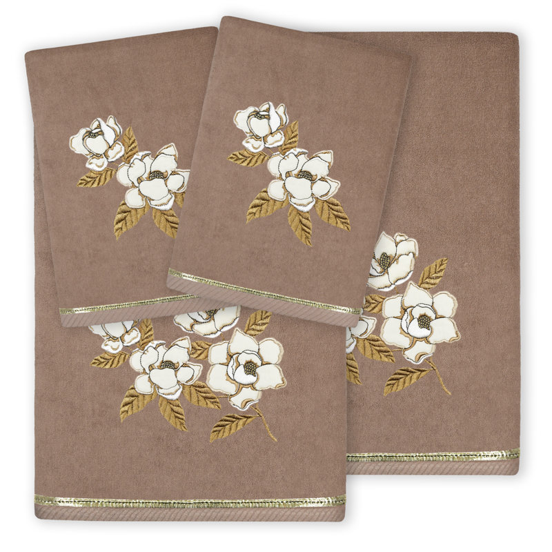 Ensemble de serviettes 4 pièces, Cacao