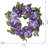 Fresh (Live) Hydrangea Polyester 22'' Wreath