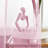 2 Panel Chiffon Backdrop Curtains Sheer Fabric Backdrop Drapes Drapes For Bridal Shower Wedding Arch Party Decoration 150X300Cm/59.1X118.1In, Pink-1434039103