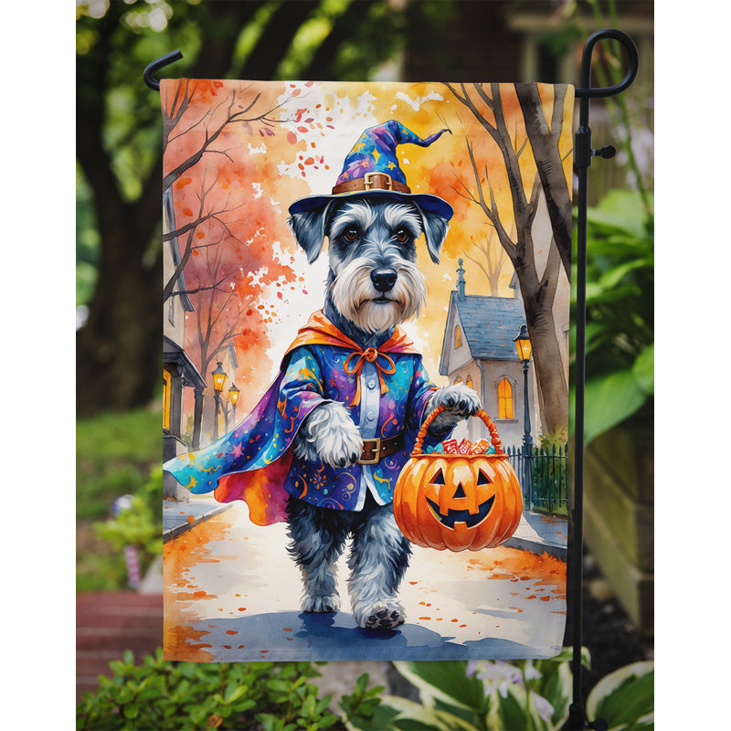 Drapeau du jardin Mastiff, Schnauzer