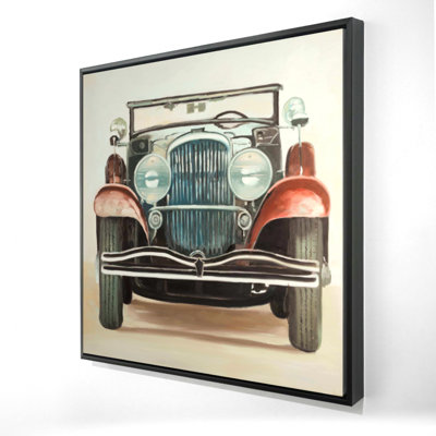 «Old 1920s Luxury Car» sur toile