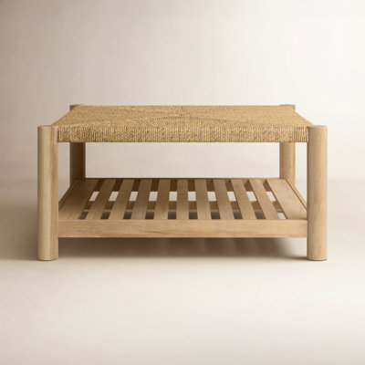 Lana 40" Woven Pine Cocktail Table