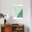 « barcelone urban blue blueprint map », reproduction d’impression sur toile-33088768-72240102-72240108