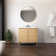 Aubert 36" Slat Modern Farmhouse 2-Shelf Bath Vanity Cabinet Only (Sink Basin not Included)