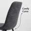Chaise d'appoint tapscottée Tapscott-302339453