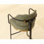JALEN Upholstered Stool with Metal Frame