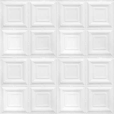 Carreaux de plafond et panneaux muraux cloutés en métal 2 pi x 2 pi (24 po x 24 po) American Tin Cellings
