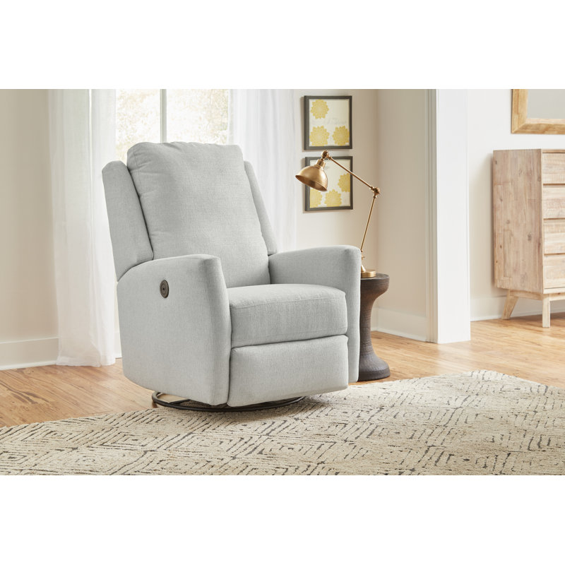 Power Swivel Glider Recliner, Khaki