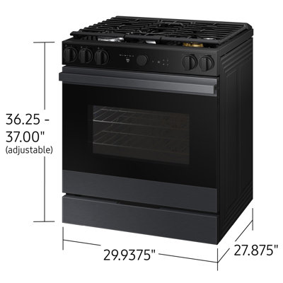 Samsung Bespoke Smart Slide-In Gas Range