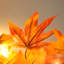 170cm Lighted Faux Maple Garland with Lights
