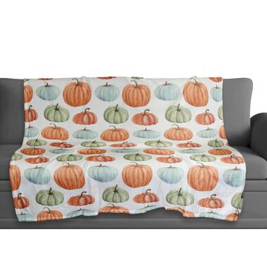 Yema Fall Pumpkin Throw Pillow Cover