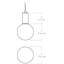 1 - Light Single Globe LED Pendant-1929949146-1893028933