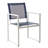 Metal Outdoor Stacking Dining Armchair