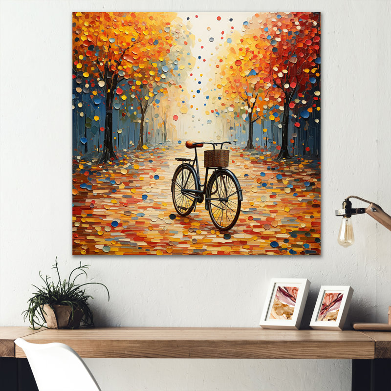 «Pedals», impression sur toile, H 24 po x l 24 po x P 1 po, Toile tendue