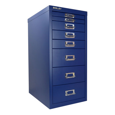 Bisley 11'' Wide 8 -Drawer Steel File Cabinet & Reviews | Wayfair