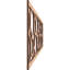 Moulure Hemingway en chêne rouge l 46 3/4 po x H 10 po x T 1/4 po-95199299-95199292