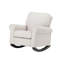 Chaise berçante Elvin, tissu beige