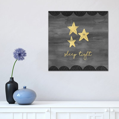 Good Night Sleep Tight II by Noonday Design - Wrapped Canvas Print