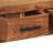 Sideboard with 3 Drawers 43.3"x11.8"x31.5" Solid Acacia Wood