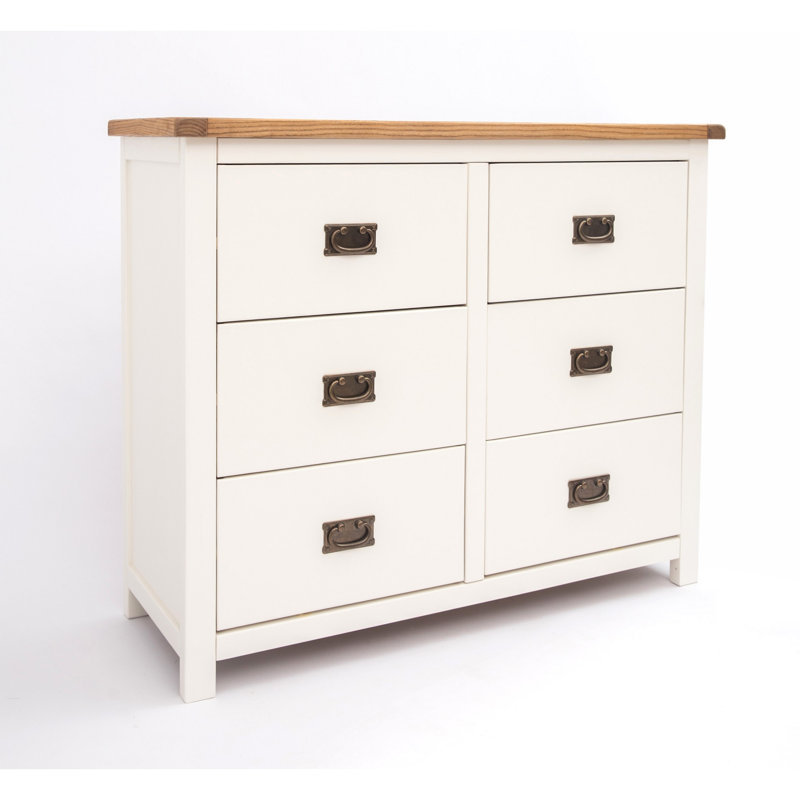 Abbas 110cm W 6 - Drawer Chest of Drawers