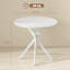 Round Metal Base Dining Table-371422153-371422158