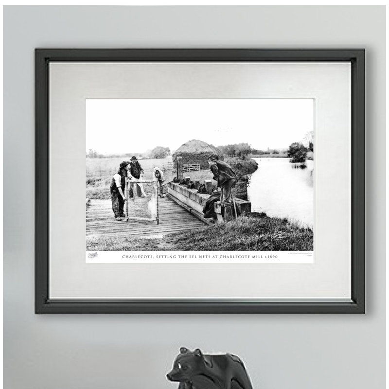 Bath, Great Pulteney Street 1890 - Single Picture Frame Print, 40cm H X 50cm W x 2cm D
