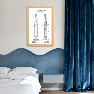 Bath & Laundry Electric Toothbrush Patent Diagram