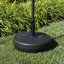 Verona Round Hard Plastic Free Standing Umbrella Base