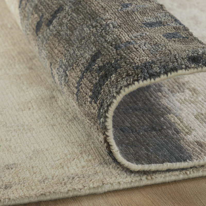 Tempo Canyon Echo Hand-Knotted Wool Area Rug, Rectangle 2' x 3'