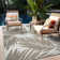 Benavidez Reversible Floral Beige/Ivory Indoor & Outdoor Area Rug