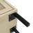 Modern Style Freestanding Shoe Storage Cabinet With Rattan 3 Door-438074808