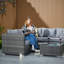 Vancouver Aluminium Frame 6 Seater Corner Sofa Set With Ice Bucket Coffee Table+rain Cover+footrest-1450035341-1450035342