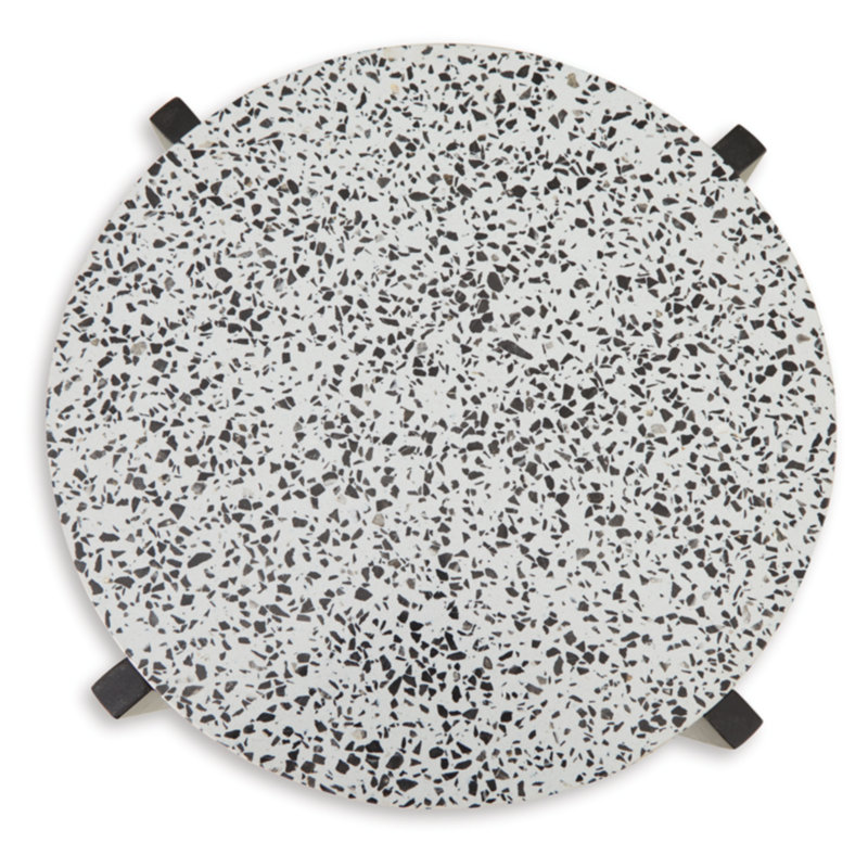 Sumiteru Stone Top End Table