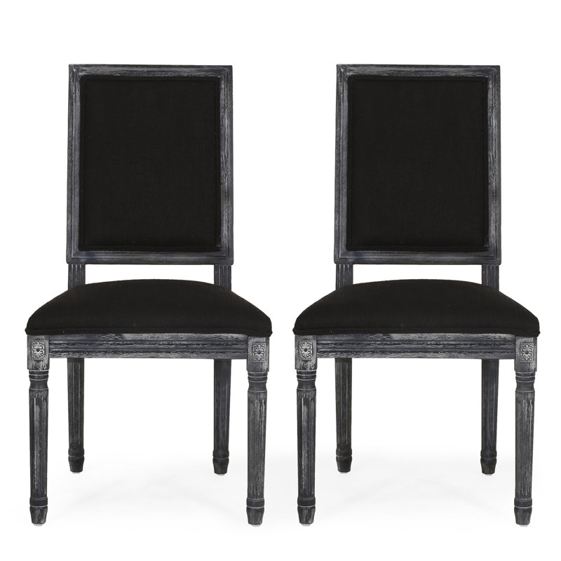Dining Chair, Black, Black