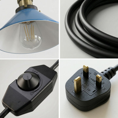 Plug-in Armed Sconce