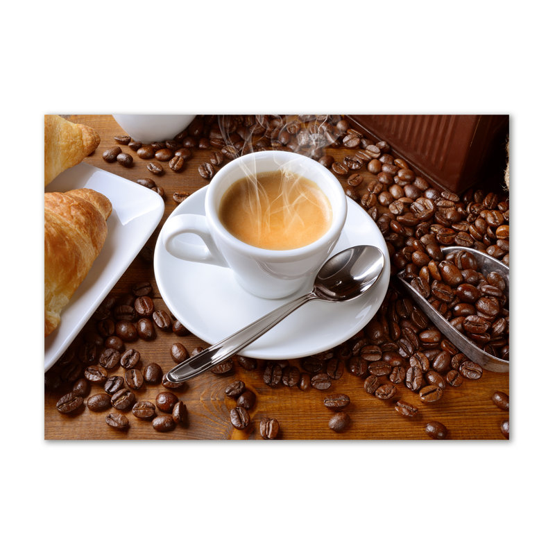 Aromatic Coffee - Wrapped Canvas Print