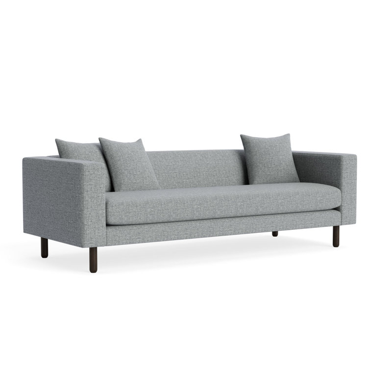 MTO - Mono 82" Sofa, Kvadrat Guest Gray Blue