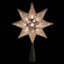 8" Star Christmas Tree Topper - Clear Lights-1187884916