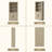 Hazel 70.5" Standard Bookcase with Doors