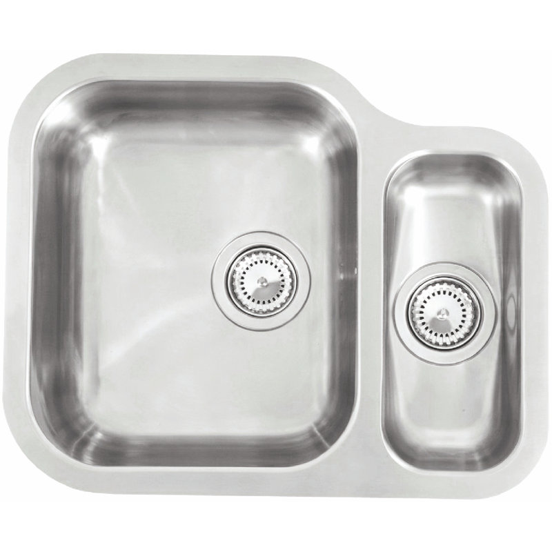 57cm x 47cm Undermount Kitchen Sink with Waste Outlet