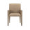 Modern Brume 24" Wide Frontier Caribou Leather Arm Chair