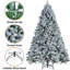 Annilee Unlit Flocked Artificial Christmas Tree-1692302609