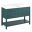 48" Robertson Single Bathroom Vanity Set with Oval Undermount Sink-75247211-75247210-75247209