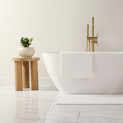 100% Cotton Reversible Bath Mats