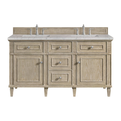 Lorelai 60" Double Vanity W/FreePower Wireless Charger