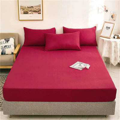 1 PCS très grand lit 198 * 203 * 30 cm drap housse de lit housse de protection de lit antidérapant drap de lit surmatelas