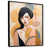 Black Floater Framed