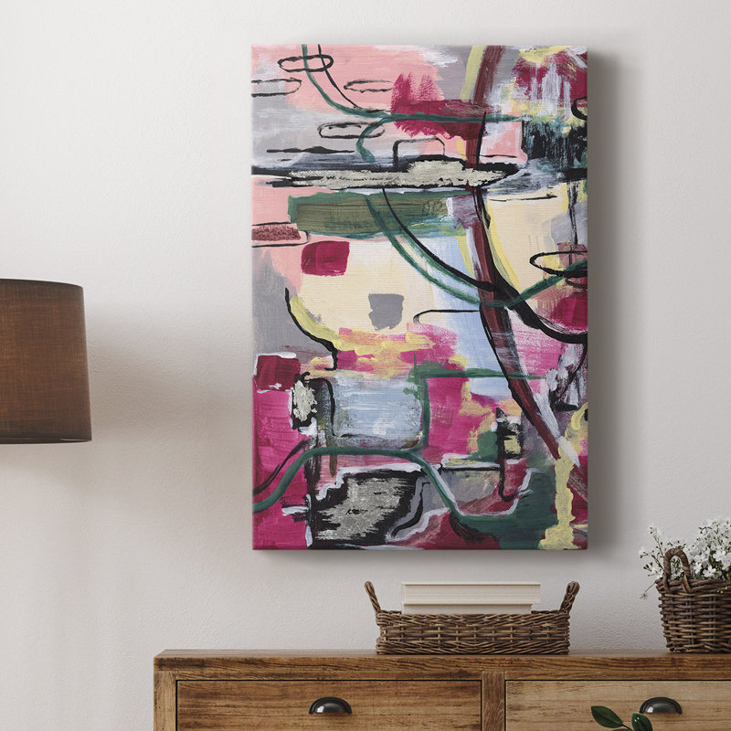 Multiple Wavelengths I -Custom Wrapped Gallery Cavas, 12" H x 8" W