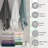 Ensemble de serviettes surdimensionnées 100% coton Turkish-397957490-321738510