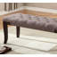 Banc capitonné Linon, tissu-1089467990